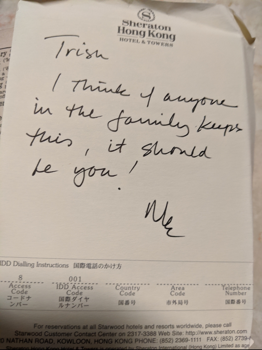Mary's note